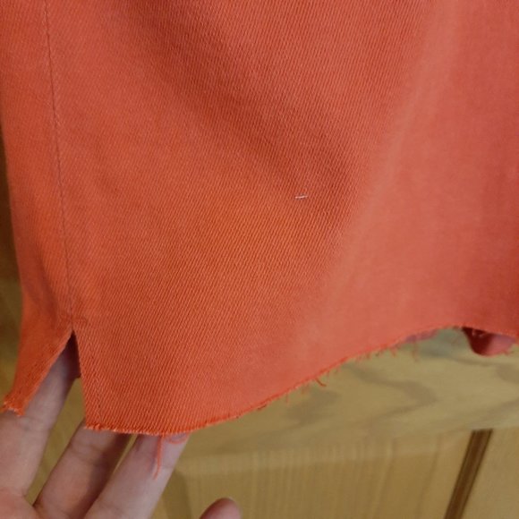 NWT!!! Ava & Viv Acid Wash Shorts Tigerlily - Picture 6 of 7